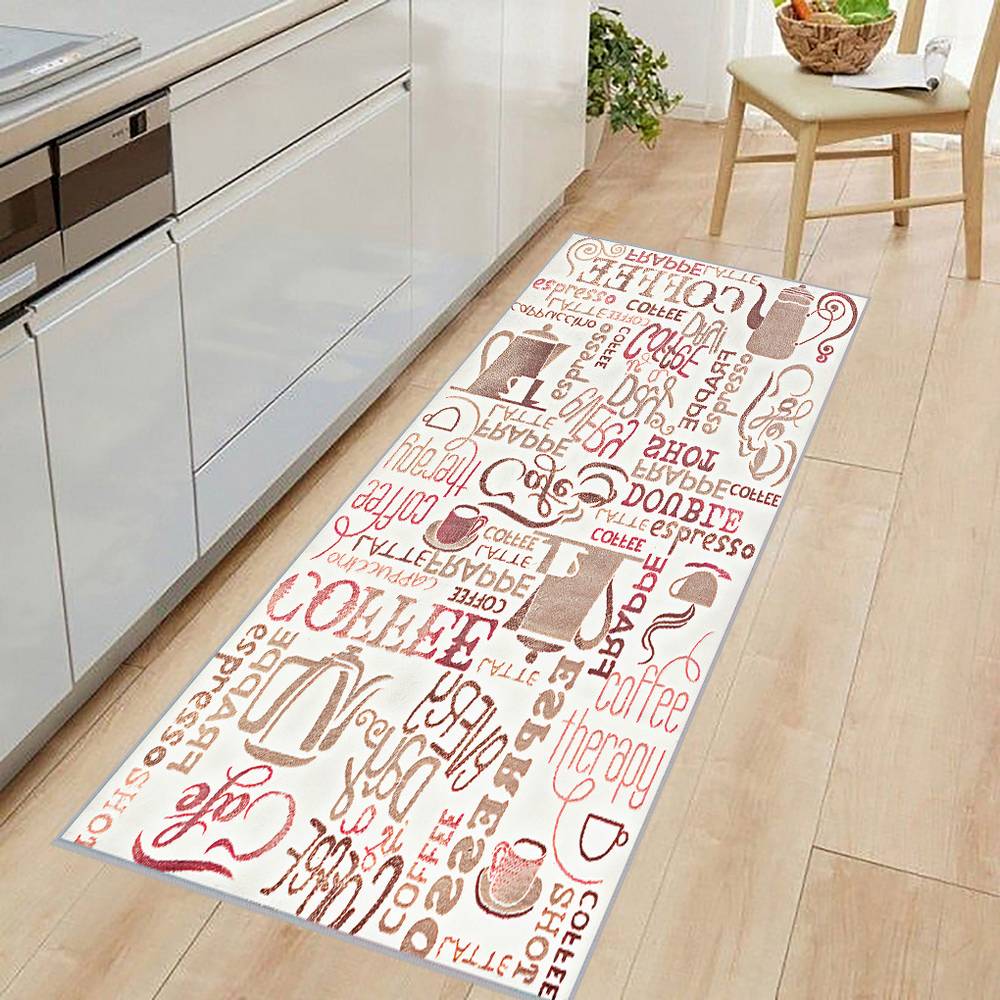 

Mosimoso Home MK051 Кухонный ковер с принтом на подошве в горошек 50x80 cm