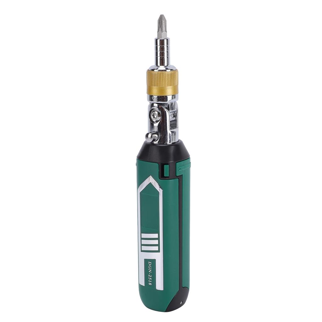 14 In 1 Ratchet Screwdriver Set with 180 Degree Rotation CRV Bits Built In Storage Design for 1/4 Inch Interface for Home Repair Furniture Assembly Au