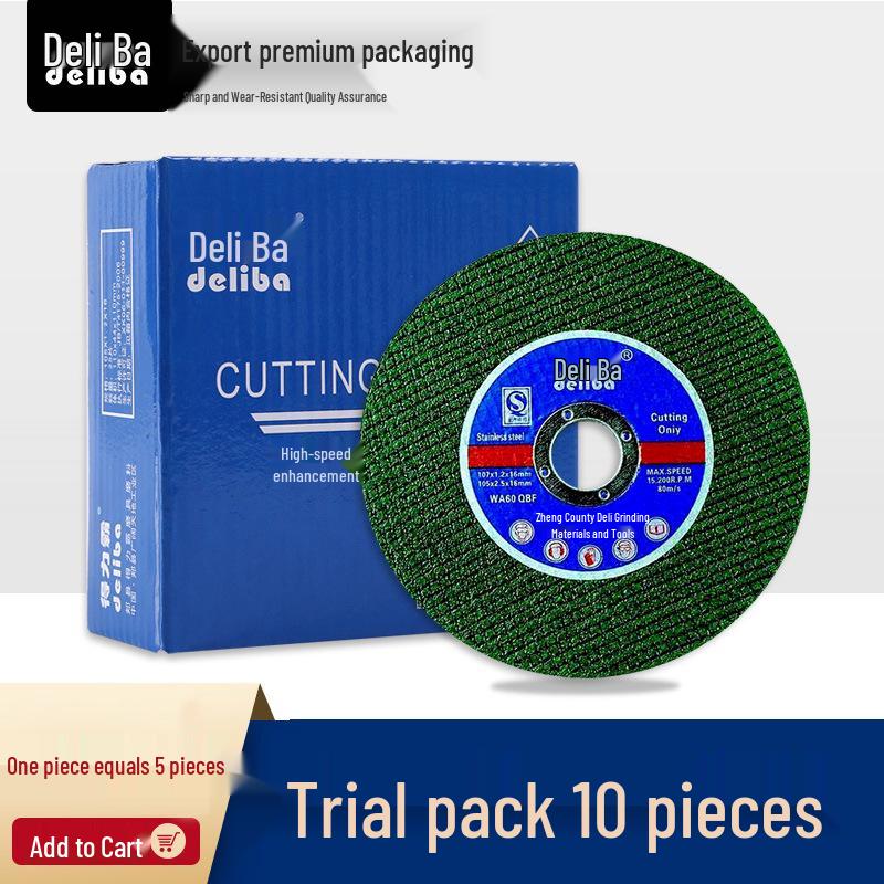 4-Inch Angle Grinder Cutting Disc for Metal & Stainless Steel Polishing