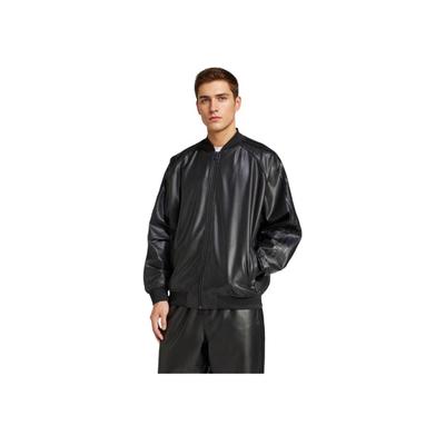 Originals American Vintage Simple Solid Color Sports Casual Loose Jacket Men Jacket Black JC8220