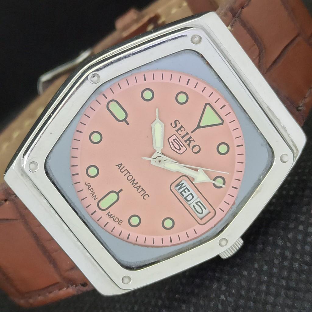 

Б/У винтажные часы SEIKO 5 AUTOMATIC 6309A JAPAN MENS D/D PEACH WATCH 532c-a285659-9 SKU532c-a285659