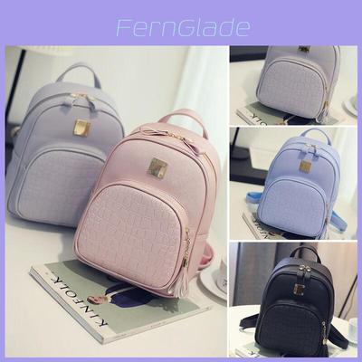Elegant Women Pu Leather Braided Backpack With Adjustable Straps For Daily Use