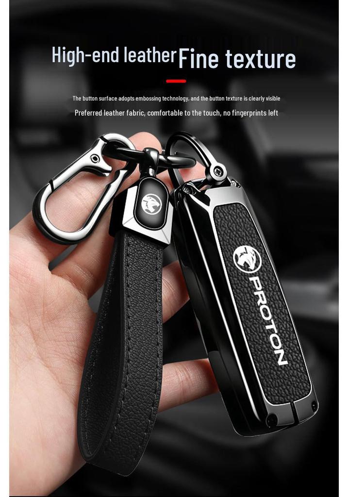 Proton Iriz, Persona, and Suprima S Key Cover and Buckle - Full Wrap Interior Car Accessories