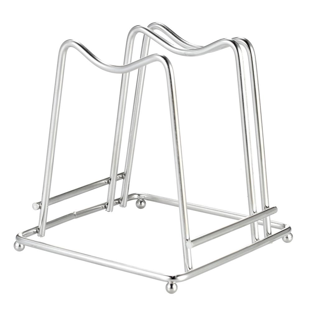 Stainless Steel Cutting Board Holder Chopping Board Stand Rack Kitchen Household Organizer
