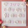 Heart Clay Cutters Clay Jewelry Cutters Valentine's Day Clay Earring Cutters DIY Earrings Accessories for Jewelry Making