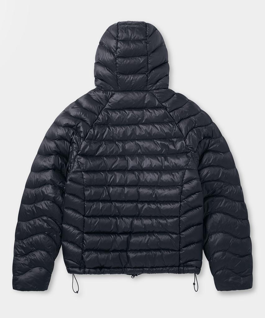 Dimitri Black Vlad Light Shell Lightweight Down Jacket_Hooded Black