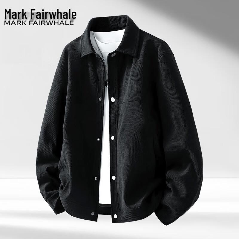 Mark Fairwhale Men's American Retro Casual Lapel Jacket