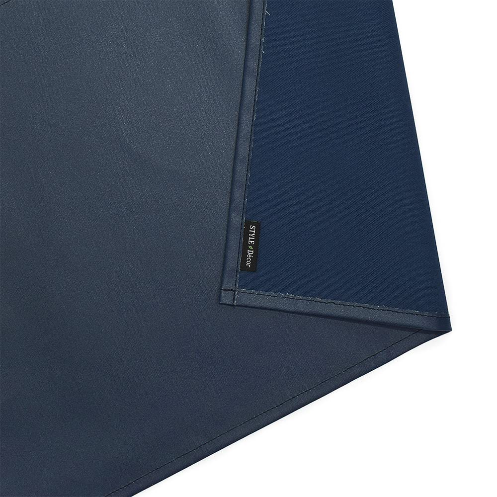 STYLE Decor Table Runner Laminated Waterproof Nordic Table Center 180cm Wipeable Plain Navy Blue STYLE Decor W2702720