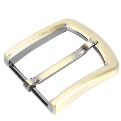 Gürtelschnalle Messing Retro Abnehmbare Single Prong Bund Befestigung Einsteller ZubehörTyp B