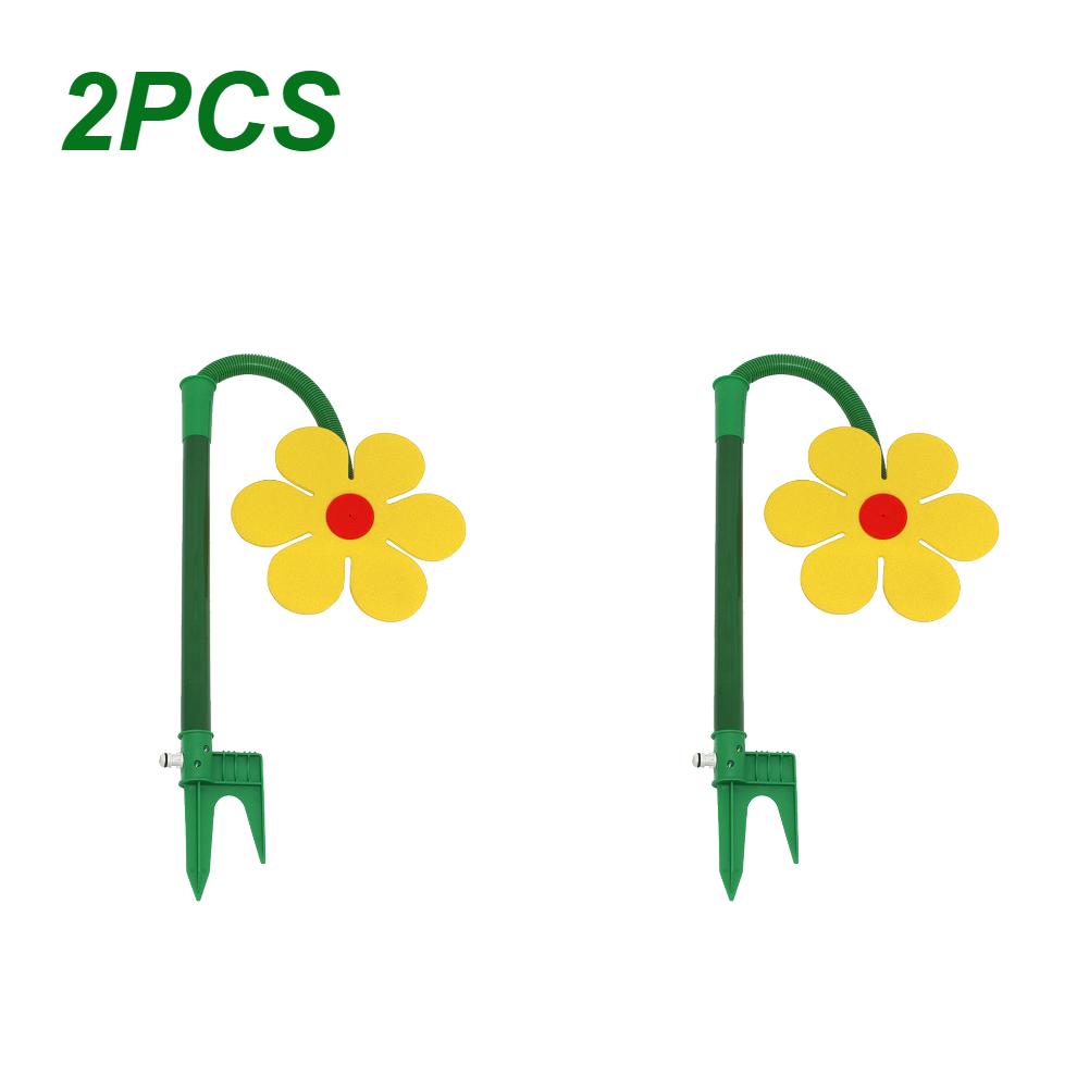 Dancing Sunflower Shape Grass Water Sprinkler Funny Fast Irrigation Rotatable Garden Sprinkler Funny Lawn Sprinkler For Farm