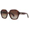 Rag   Bone Brown Gradient Square LadieS SungLaSSeS Rnb1063 S 0086 La 53