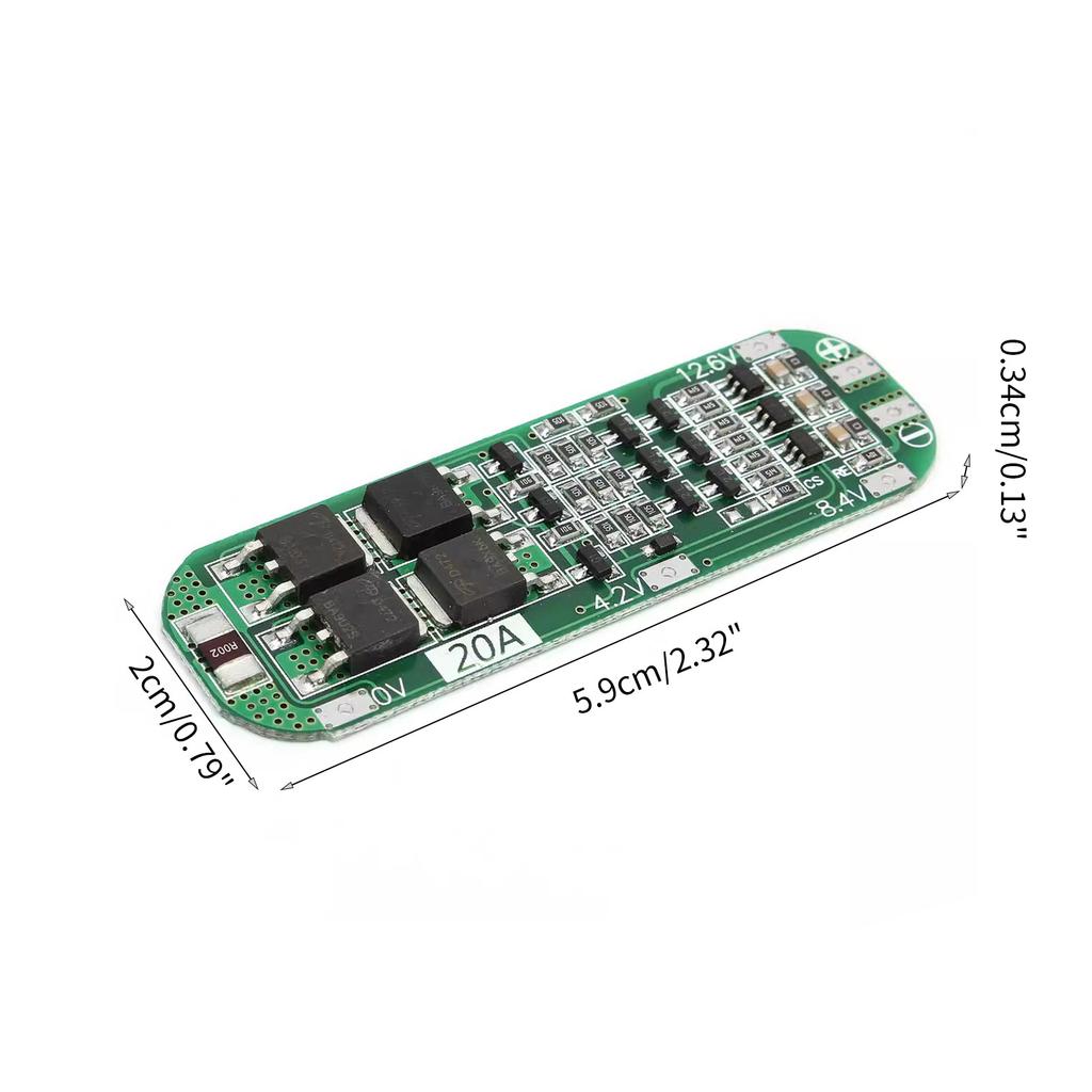 3S 20A PWB Protection Board for 12.6V Li-ion Lithium 18650 Battery 12.6V Lipo Cell Charging Protecting Module