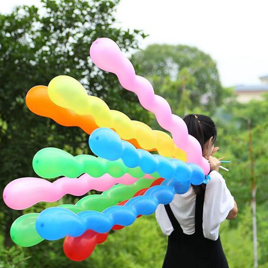 60/120pcs 80cm Vibrant Long Spiral Balloons Twist Balloons for Birthday Party Room Backdrop Props Holiday Celebration Supplies
