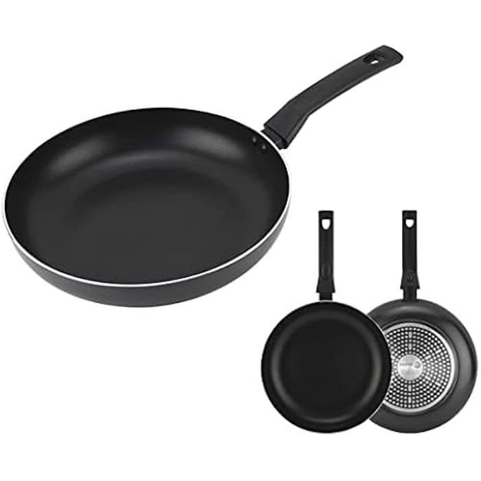 Jeu de poêles - FAGOR - Multicolore - 36,74 x 31,39 x 23,8 cm - Tous feux compatibles chiaro