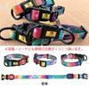 DogGarden Waterproof Collar Lead Set Fits Necks Suitable for All Small Lightweight & (Small), 24-36cm, 1.5cm Wide, Dogs, PVC, Pool, Tie-Dye