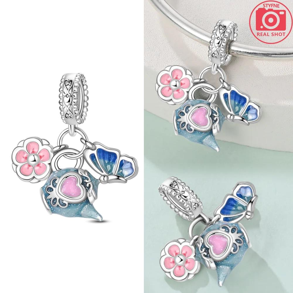 New Pumpkin Car copper Princess Cactus Charm Bead Charms Compatible With Authentic Bracelets Jewellery Making for Women Gift