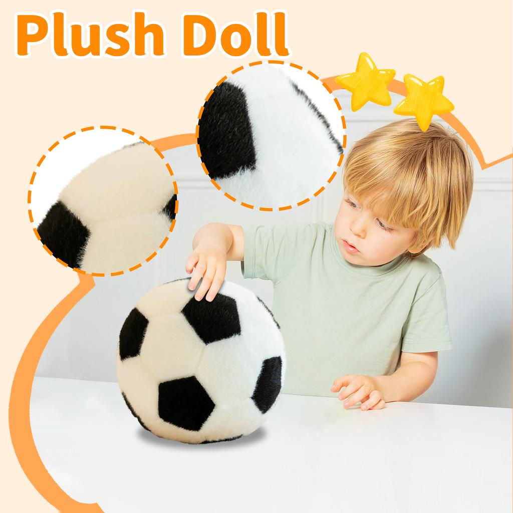 Simulation Ferret Colorful Football Plush Toy Doll Children's Doll Pillow Boy Holiday Gift