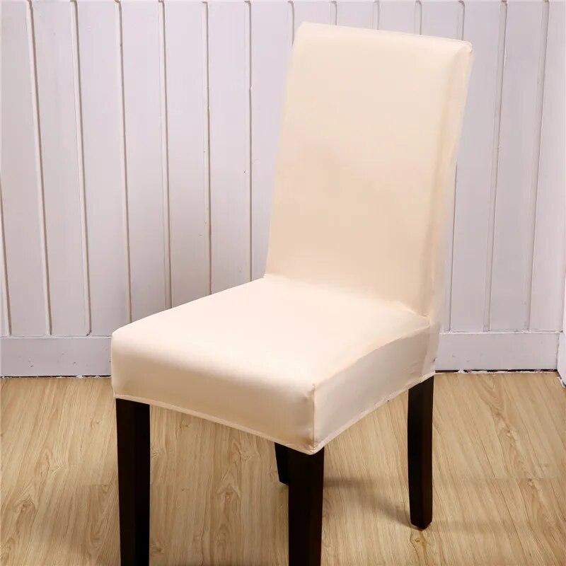Elastic Chair Slipcover Case Stretch Chair Covers for Wedding Hotel Banquet Dining Room Spandex Dining Chair Cover