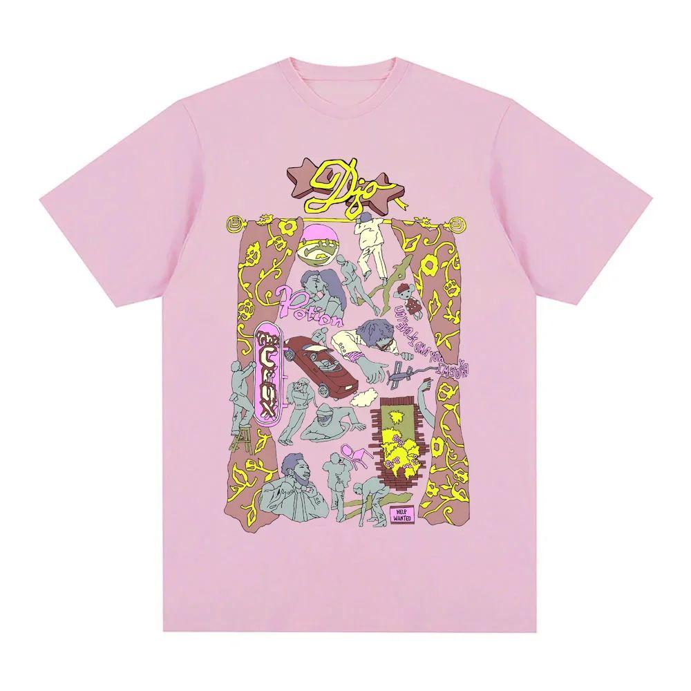 Y2k Djo Teeshirt Joe Keery Flash TShirt Fashion Hip Hop Short Sleeve Harajuku Casual Loose T Shirt Print Cotton Tees Unisex