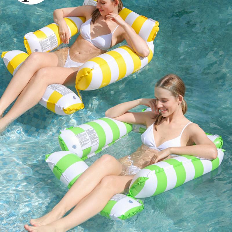 

Отдых на свежем воздухе на складном надувном водном гамаке