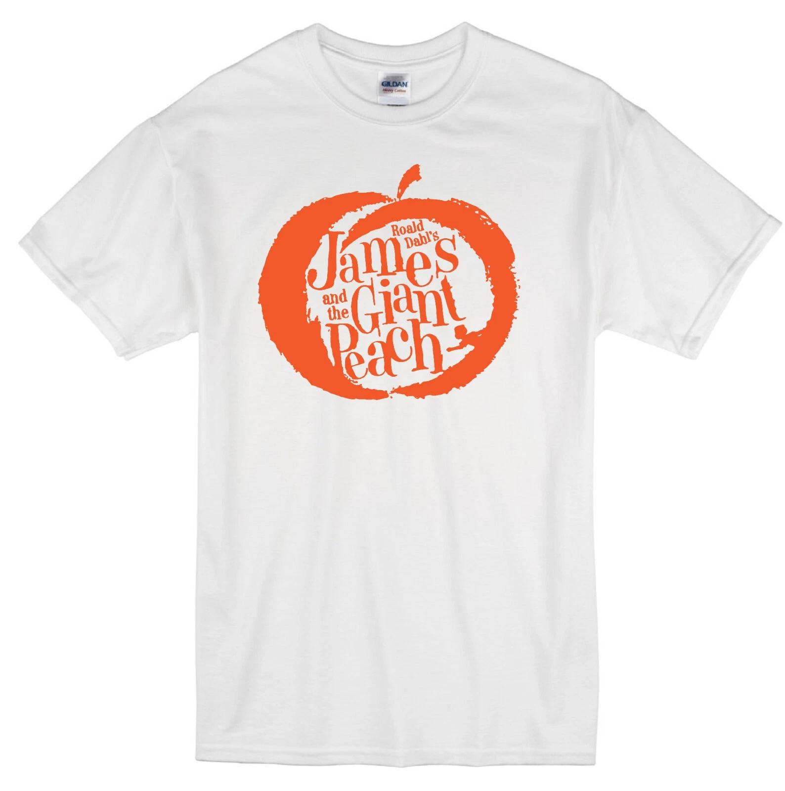 

JAMES AND THE GIANT PEACH ROALD DAHL CHILDREN S MOVIE NOVEL WHITE T-shirt 3XL