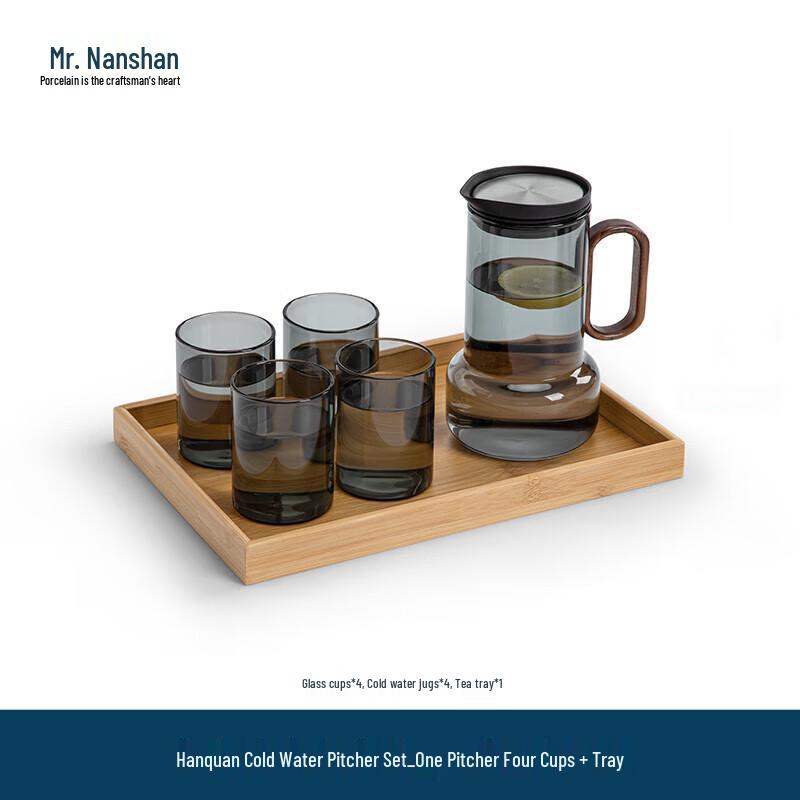 Heat-Resistant Glass Pitcher Set