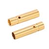 10 szt. 12.031 Pozłacane Miedziane Wtyki Bananowe 3.0mm Męskie i Żeńskie Wtyki Końcowe Złącza Metalowe