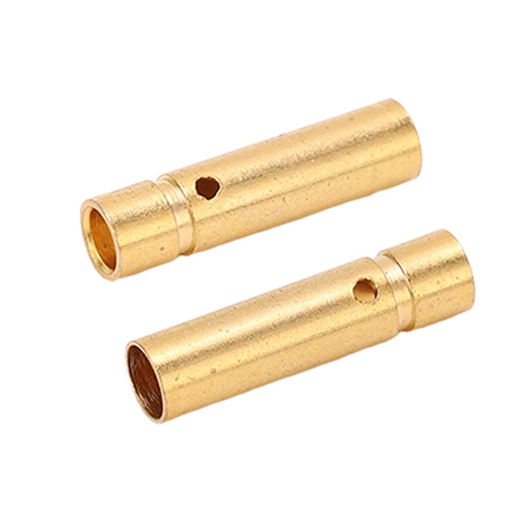 10 szt. 12.031 Pozłacane Miedziane Wtyki Bananowe 3.0mm Męskie i Żeńskie Wtyki Końcowe Złącza Metalowe