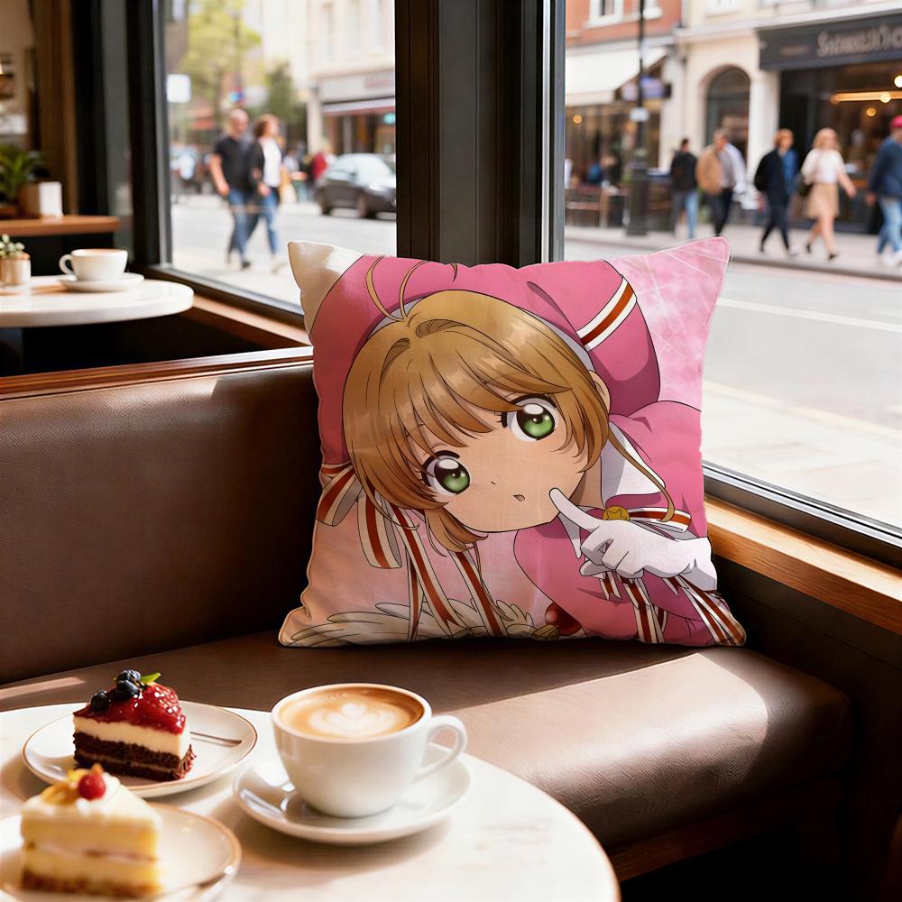 Anime Cardcaptor Sakura Kissenbezug Dekorative Kissenbezüge Bezug Sofa x Kissen Stück x x Kissenbezug