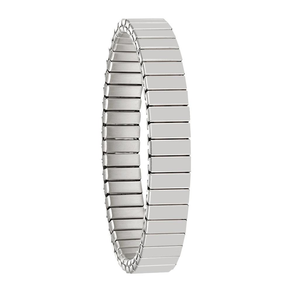 Fashion Stainless Steel 9mm Stretch Bangles For Men Simple Imitation Strap Bracelet Trendy Party Women Jewelry Accessories