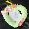 Rose Pins Display Base Bow Love Heart Badge Frame Pendant  55-75mm Badge Display