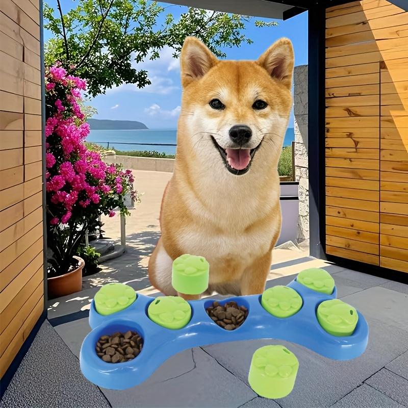 Pet Slow Feeder Toys Cute Bone Shaped Treat Dispenser Dog Stimulation Toys for Puppy Dogs Cats
