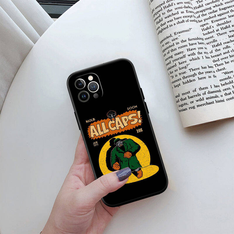 MH89 MF DOOM Phone Shell Case for iPhone 7 8 11 12 13 14 15 16 17 16E XS Pro Max XR X SE Air