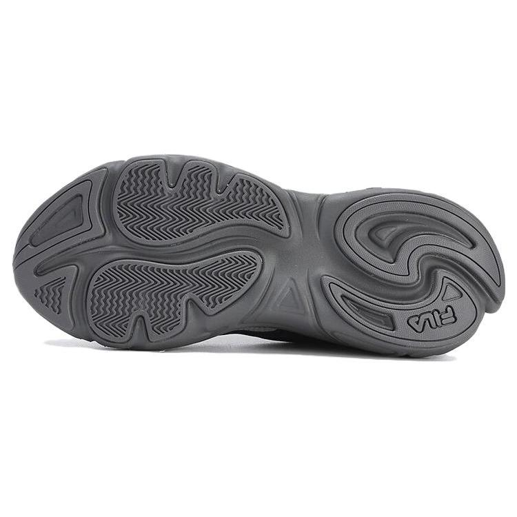 New FILA Mars 1S Breathable Retro Sneakers 'Grey Black' Women's F12W322109FFA
