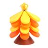 Silicone Trivets with Stand Christmas Tree Insulation Mat Festive Pot Holders for Kitchen Dining Holiday Gift Idea