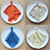 Cloth Napkins Cotton Gauze Retro Burr Rustic Kitchen Towel Dining Place Mat Wedding Party Dinner Napkin Mariage Table Decoration