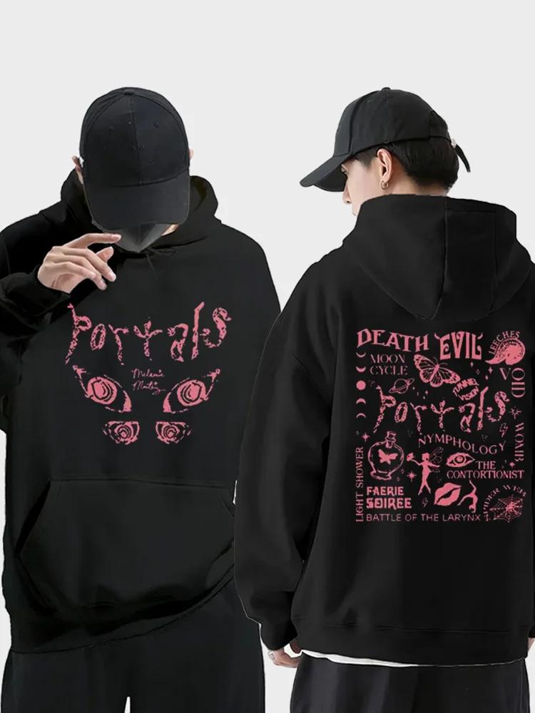 Hoodie Mode Vintage Frauen Fleece Sweatshirt Album Langarm Streetwear Y2k Pullover Melanie Martinez Portale Grafik Clothing