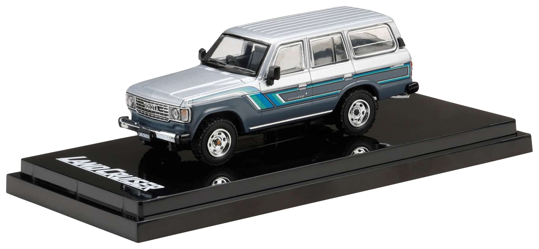 

HobbyJAPAN Toyota Land Cruiser 60 GX 1984 с боковой наклейкой Wild Stage Toning 1/64