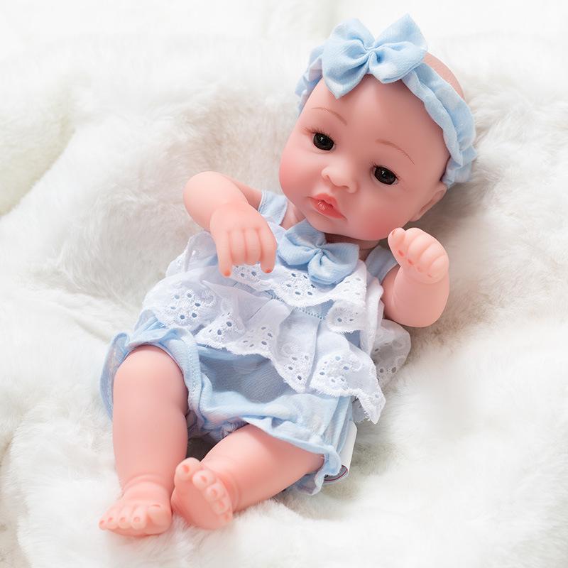 

30 см Модная кукла Реборн с аксессуарами для переодевания 30cm