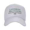 Lehman Brothers Head of Risk Managment 2008 Baseball Cap Outdoor Sports Quality Hip Hop Hats Male Stylish Print Baseball Caps