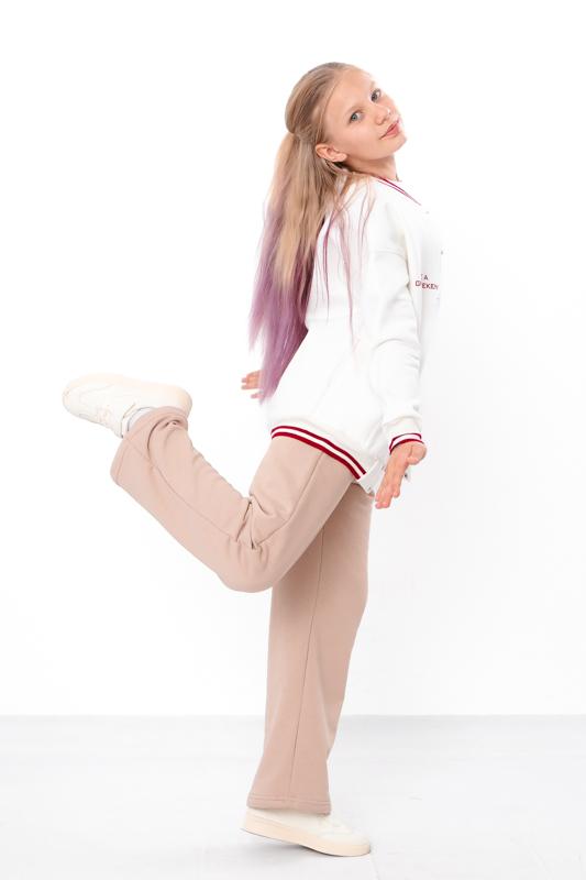 Gefütterte Palazzo-Hosen für Mädchen - Warme Winterhose Winter 6437-104 HC