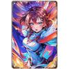 Fox Anime Pinup Girls Metal Tin Signs Wall Decoration Plaque Vintage Poster Iron Painting for Man Cave Home Cafe Garden Club Bar