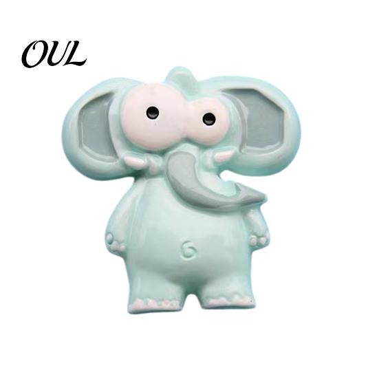 Zebras Refrigerator Magnet Cartoon Animal Magnet, Big Eyes Shape Fridge Elephant Memo Notes Photo Holder, Gift for Lovers Durable
