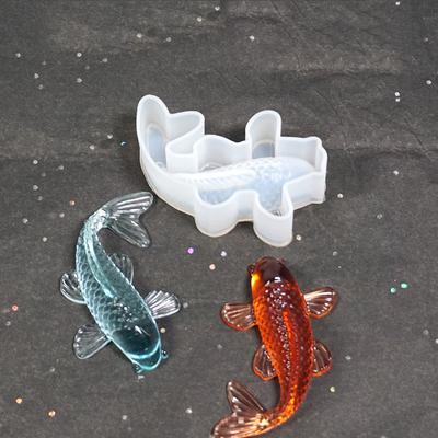 Pendant Making Goldfish DIY Decorative Epoxy Resin Mould DIY Crafts Mold Silicone