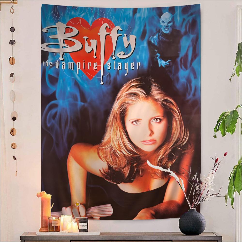 Buffy The Vampire Slayer DIY Wall Tapestry for Living Room Home Dorm Decor Wall Art Decor