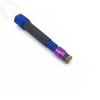 1Set Dent Repair Dent Removal Leveling Hammer PDR Tapping Leather Head Tool of Dent Hammer with Pointed Tip Pointed Tapping Tool
