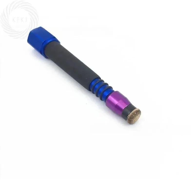 1Set Dent Repair Dent Removal Leveling Hammer PDR Tapping Leather Head Tool of Dent Hammer with Pointed Tip Pointed Tapping Tool