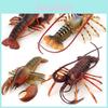 Realistic Pvc Ocean Lobster Model Ocean Animal Figurine For Kids And Collectors