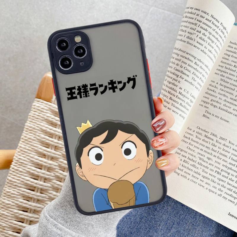 Ranking of Kings Phone Case For iphone 13 12 11 Pro Max Mini XS 8 7 Plus X SE 2020 XR Matte Transparent Cover