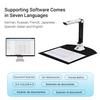 BK50 Portable 10  -  High Definition Scanner   Size   Document Camera for Card Passport File Documents Recognition Support 7 Languages G